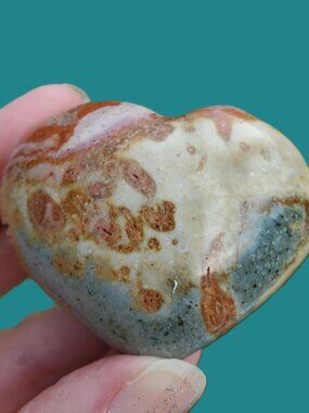 Polychrome Jasper Heart (PC201)